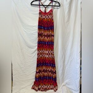 Mossimo Sz L Maxi Dress Stunning colors